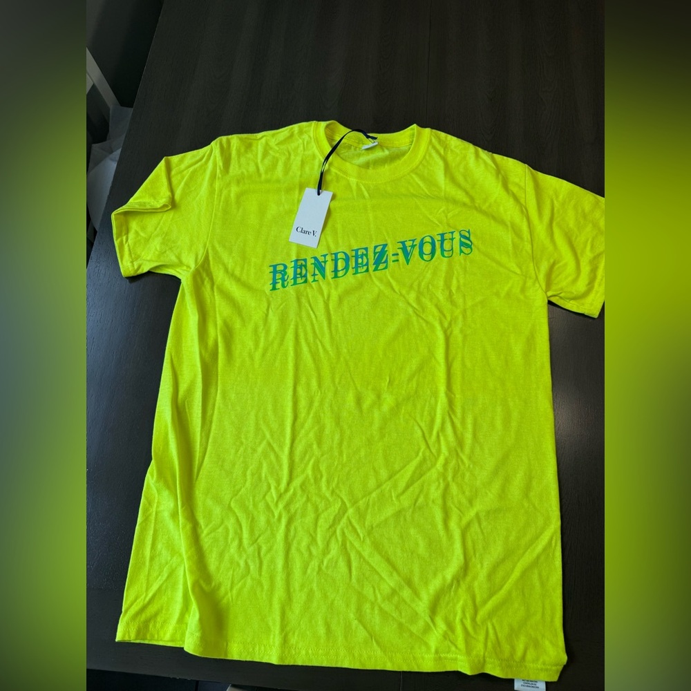 Clare V rendezvous tshirt from Brentwood country mart collab size Small